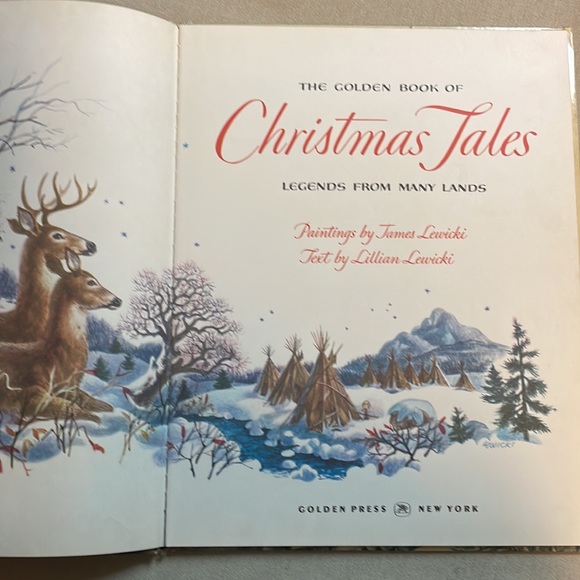 NOT ELIGIBLE FOR BUNDLE SALE         The Golden Book of Christmas Tales - Picture 7 of 16